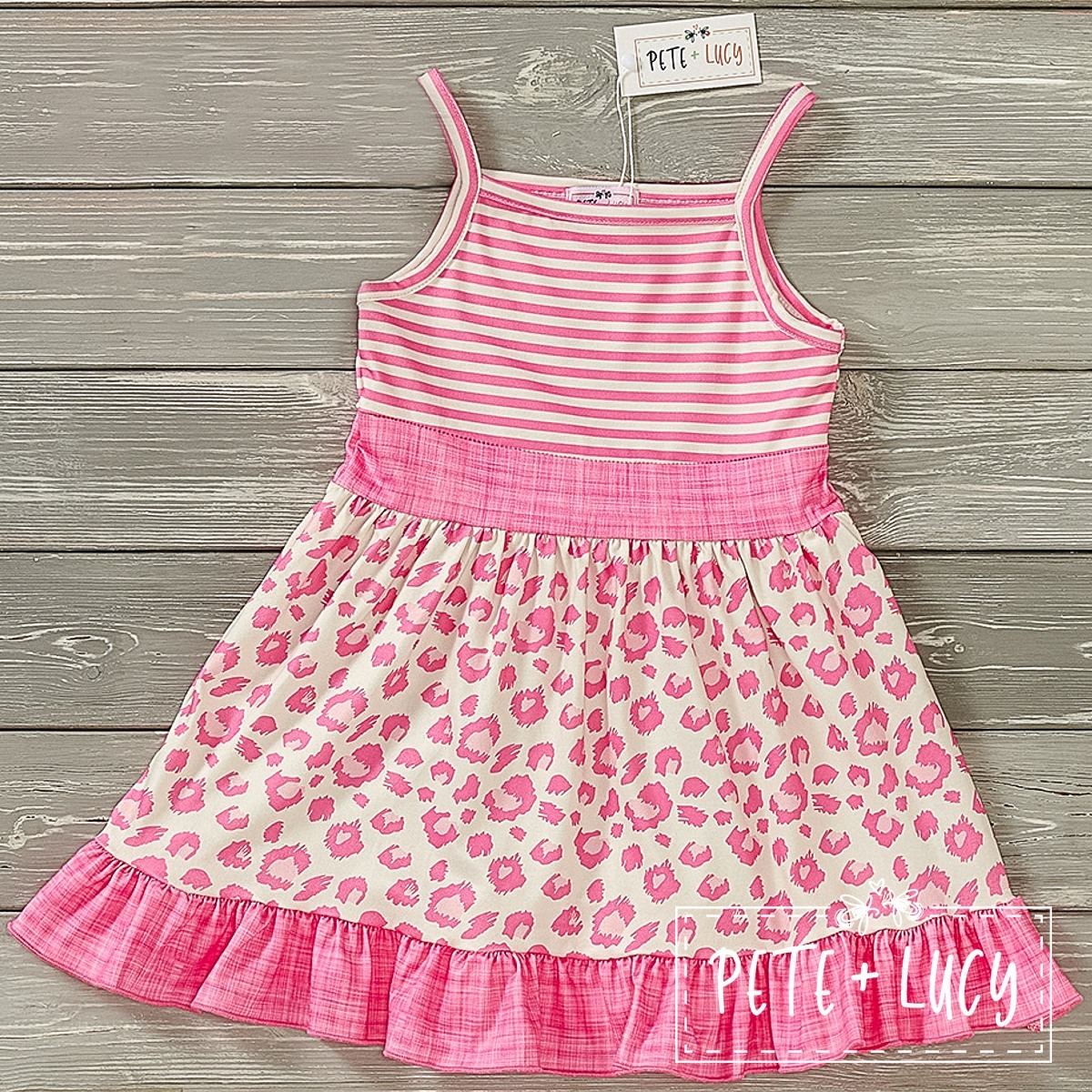 Pete + Lucy 'Pink Safari' dress | Designs by Arella